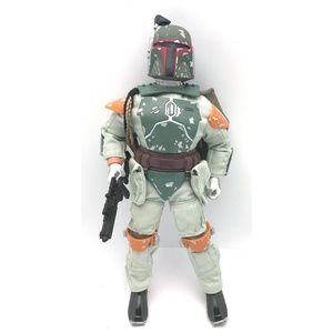 1998 Hasbro Kenner 12 inch Boba Fett bounty hunter Star Wars collectible figure